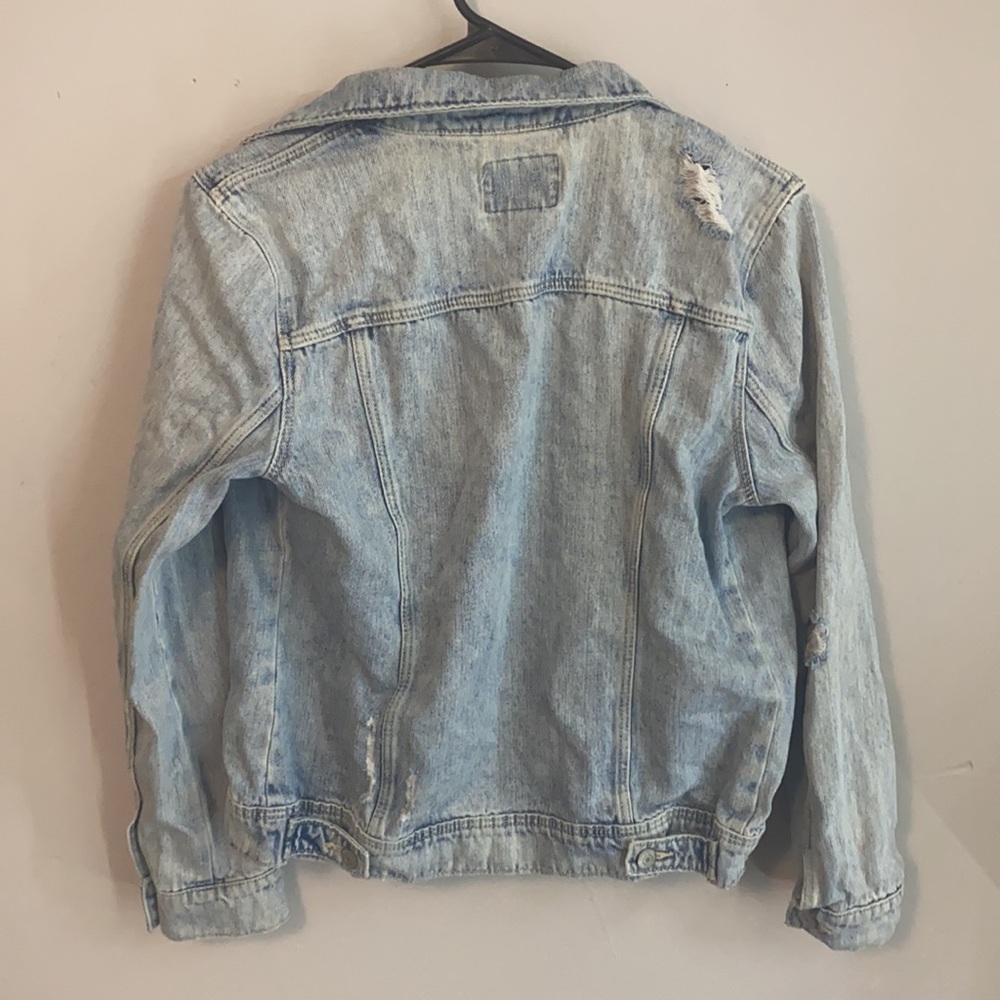 Distressed Jean Jacket - Picture 2 of 3